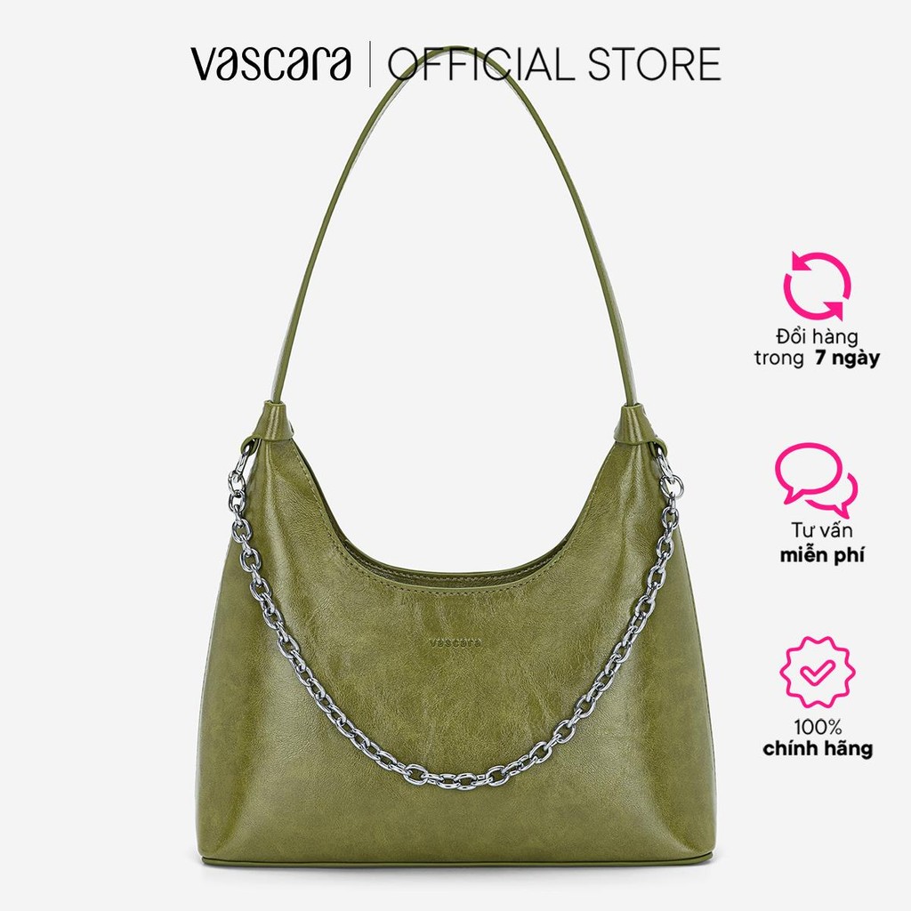 Vascara Túi Đeo Vai Hobo Phối Xích - SHO 0298