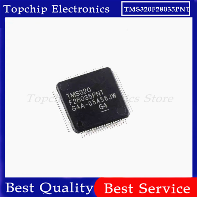 1 Chiếc TMS320F28035PNT TMS320F28035 TMS320 IC MCU Chip LQFP-80