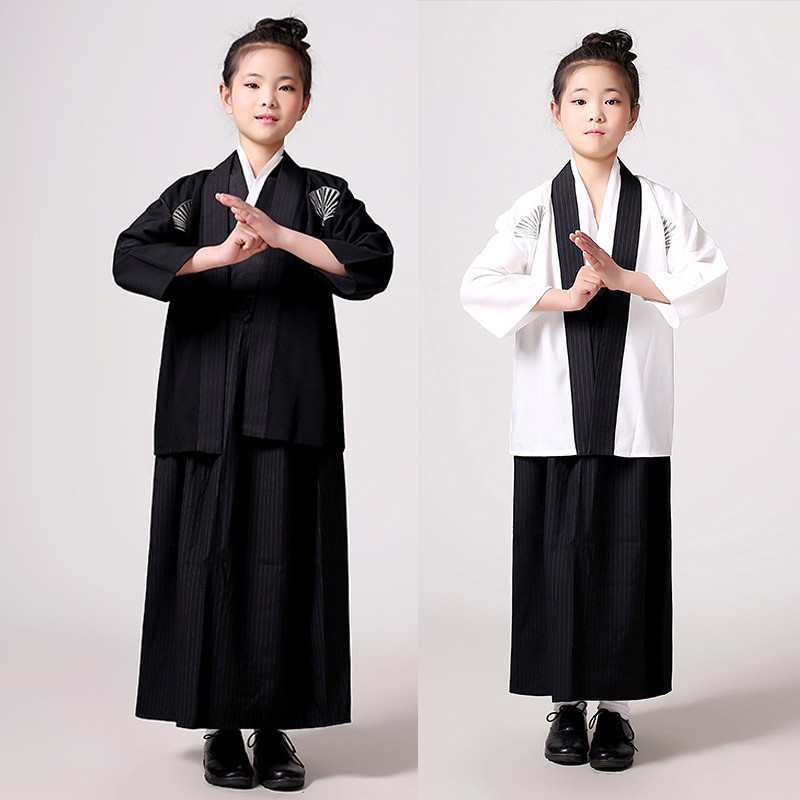 Anime kimono cổ xưa phong cách Nhật Bản trẻ em samurai kimono truyền thống Nhật Bản trang phục biểu 