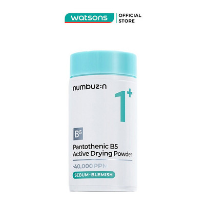 Bột Kiềm Dầu Numbuzin No.1 Pantothenic B5 Active Drying Powder 7g
