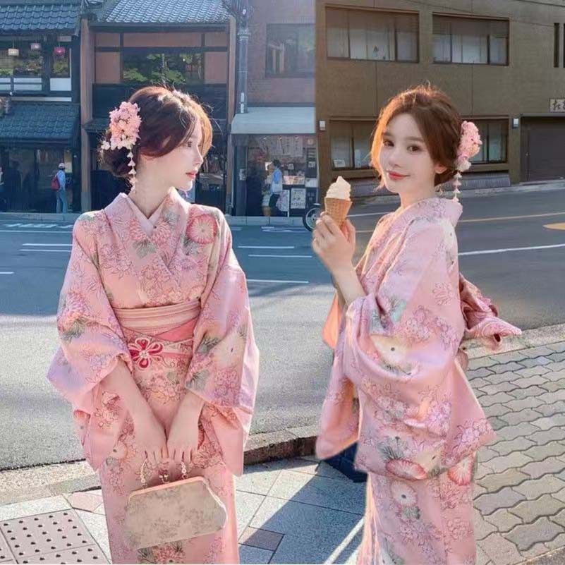 Truyền Thống Nhật Bản Kimono Yukata Nhật Bản Geisha Trang Phục Hóa Trang Quần Áo Haori Kimono