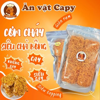  Combo 2 túi 250gr Cơm cháy Siêu chà bông giòn rụm sấy không chiên | Ăn Vặt Capy 