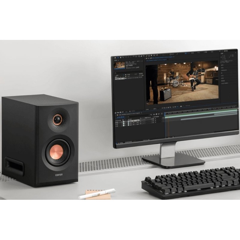 Loa máy tính 2.0 EDIFIER MR5, Bluetooth 6.0, màu đen