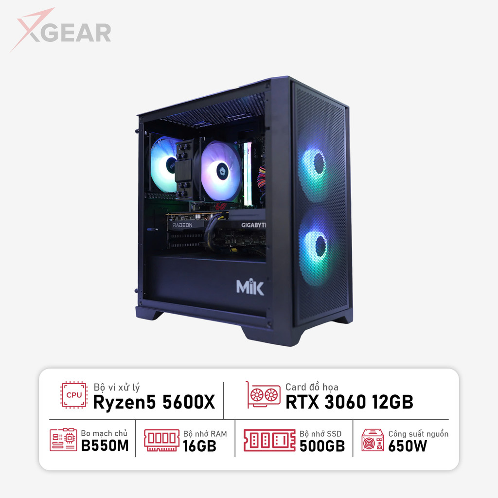 PC Gaming Ryzen 5 5600X - RTX 3060 12GB