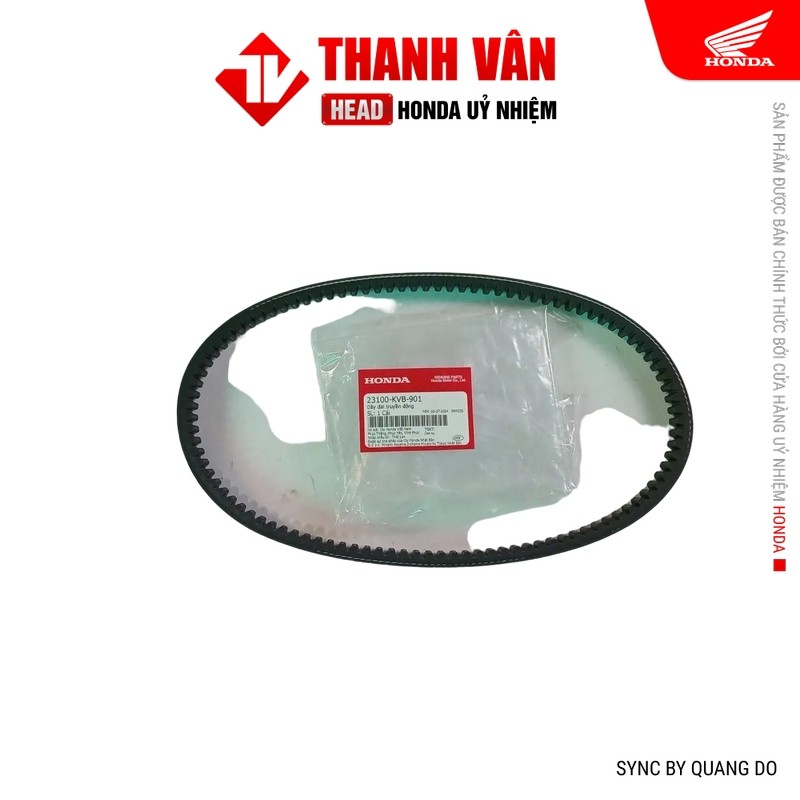 Dây Curoa (Dây Đai Chuyển Động) HONDA Air Blade Fi 110, Click (23100KVB901)