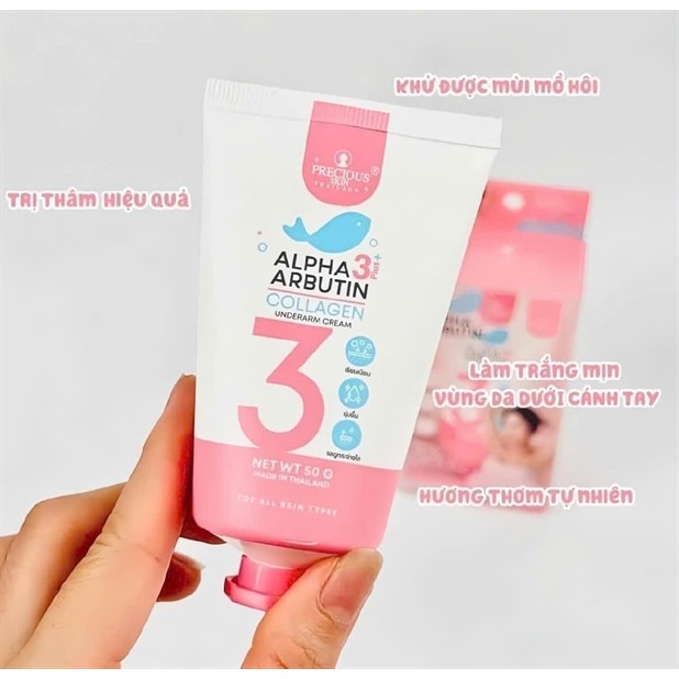Kem nách Alpha Arbutin 3% Vitamin B3