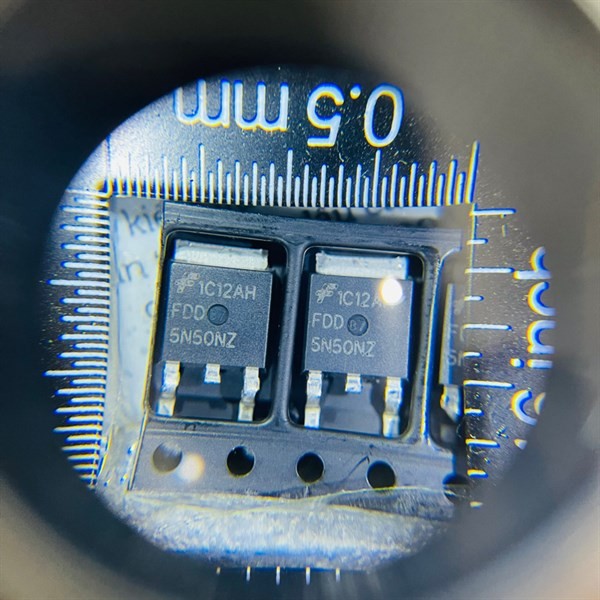 Túi 5 chiếc MOSFET N-CHANNEL FDD5N50NZFTM FDD5N50NZ 5N50NZ 5N50 5A 500V TO-252 Mới Chính Hãng 100%