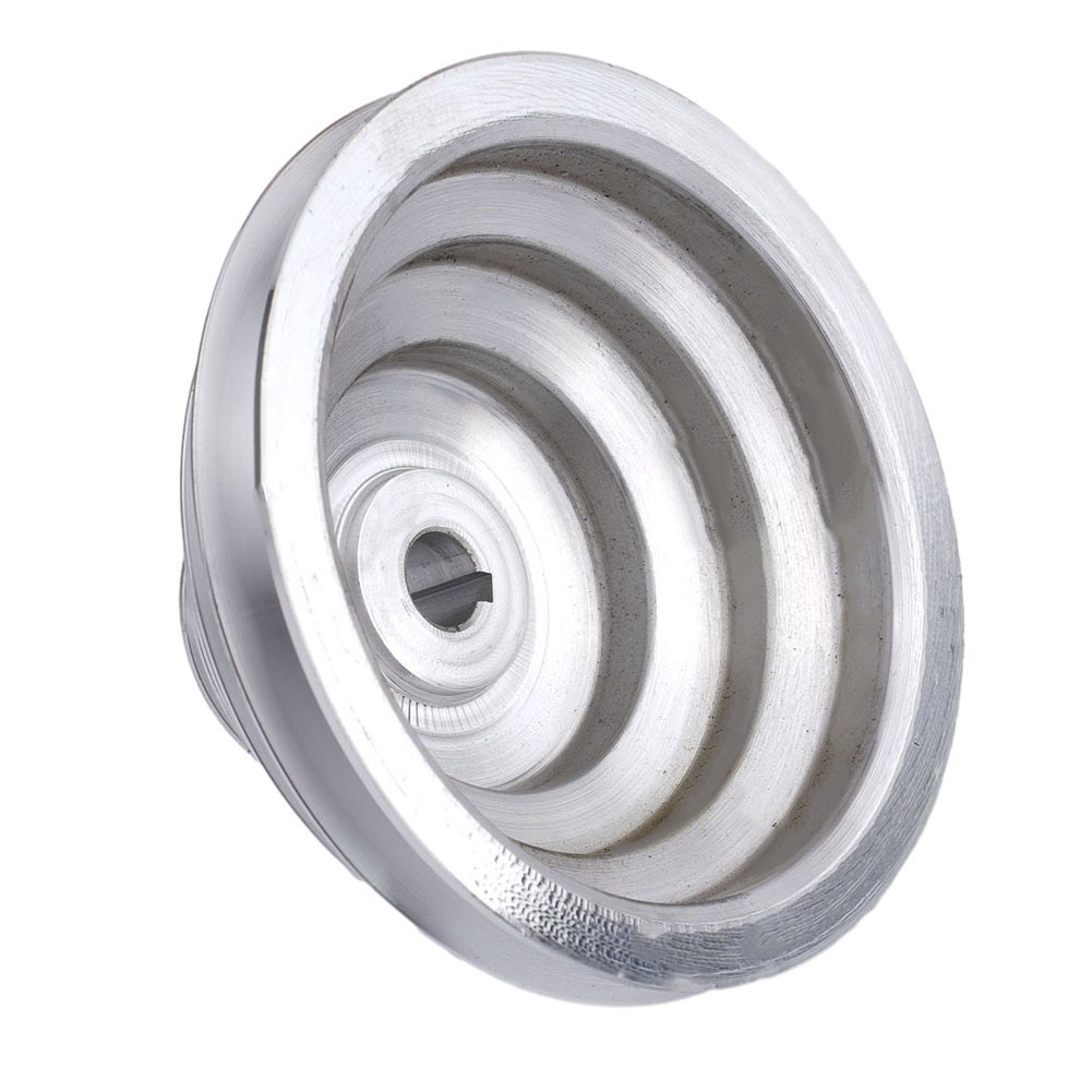 [MỚI] Nhôm 14-28mm Bore 4 / 5 Bước A Loại V-Belt Chùa Ròng Rọc Bánh Xe Thời Gian Đai