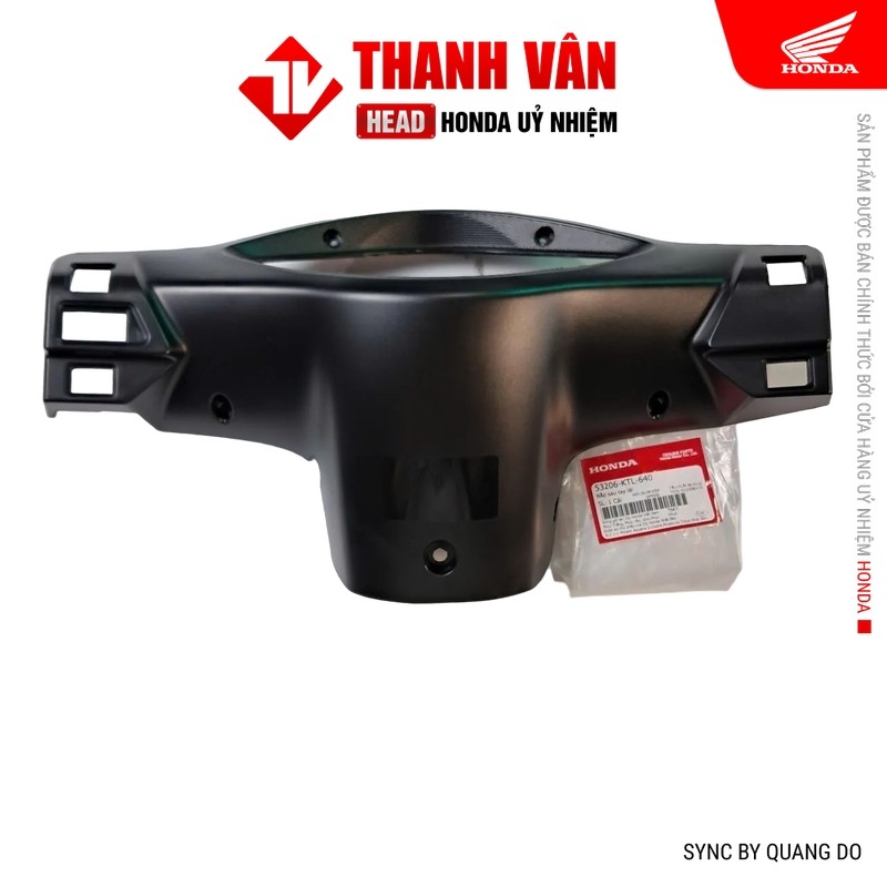 Nắp Sau Tay Lái (Nhựa Gáy) HONDA Rs 100, Wave A, Wave Cá, Ws 100 (53206KTL640)