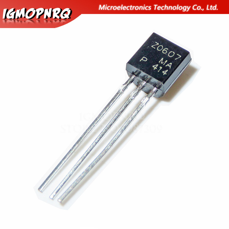 20 chiếc Z0607MA Z0607 TO-92 Triac 0.8 Amp 600 Volt mới nguyên bản