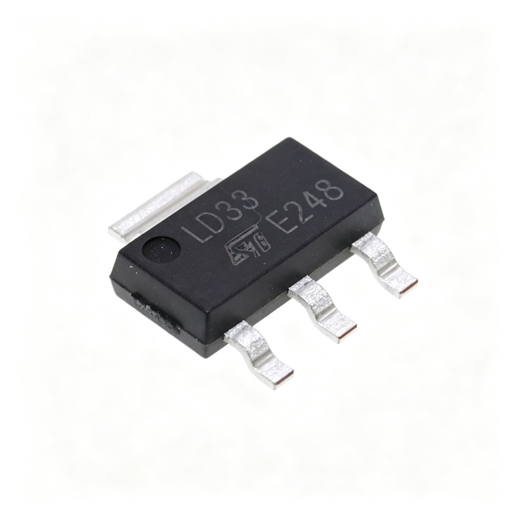 25 CÁI LD1117S33CTR ST Chính Hãng SOT-223 Bộ Điều Chỉnh Điện Áp Cố Định LDO Chip