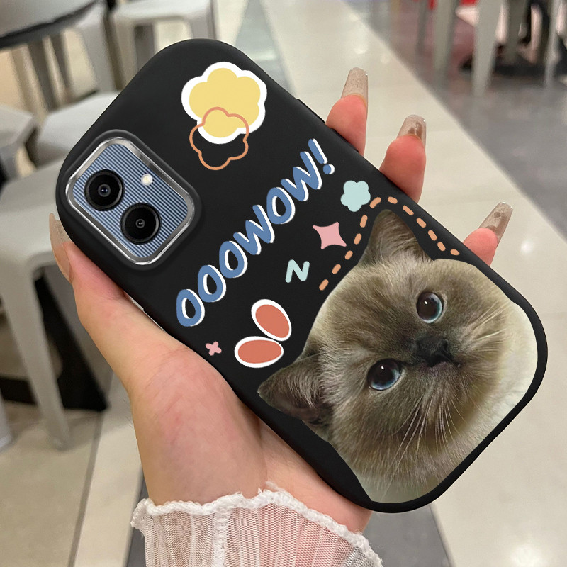 Ốp Lưng Samsung A06 4G A06 5G A05 F05 M05 A05s Case Mèo siêu dễ thương