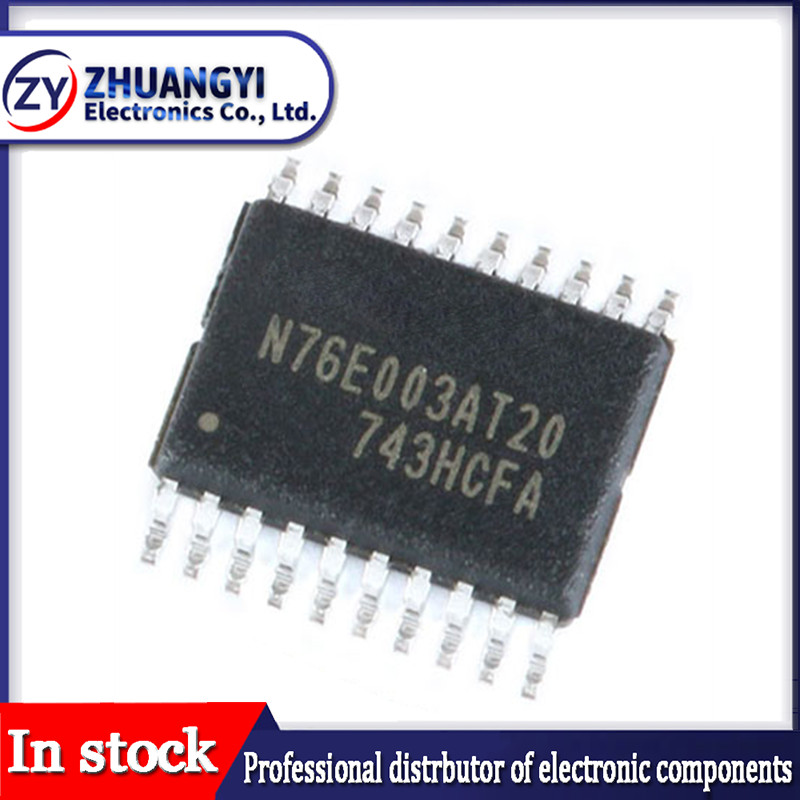 (5 chiếc) Chipset N76E003AT20 N76E003 TSSOP20 mới 100%