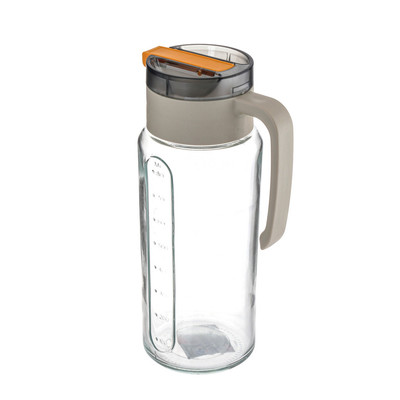 Bình Dầu Thủy Tinh Tự Mở Nắp 950ml Có Tay Cầm, Chống Nhỏ Giọt – Cobi Home