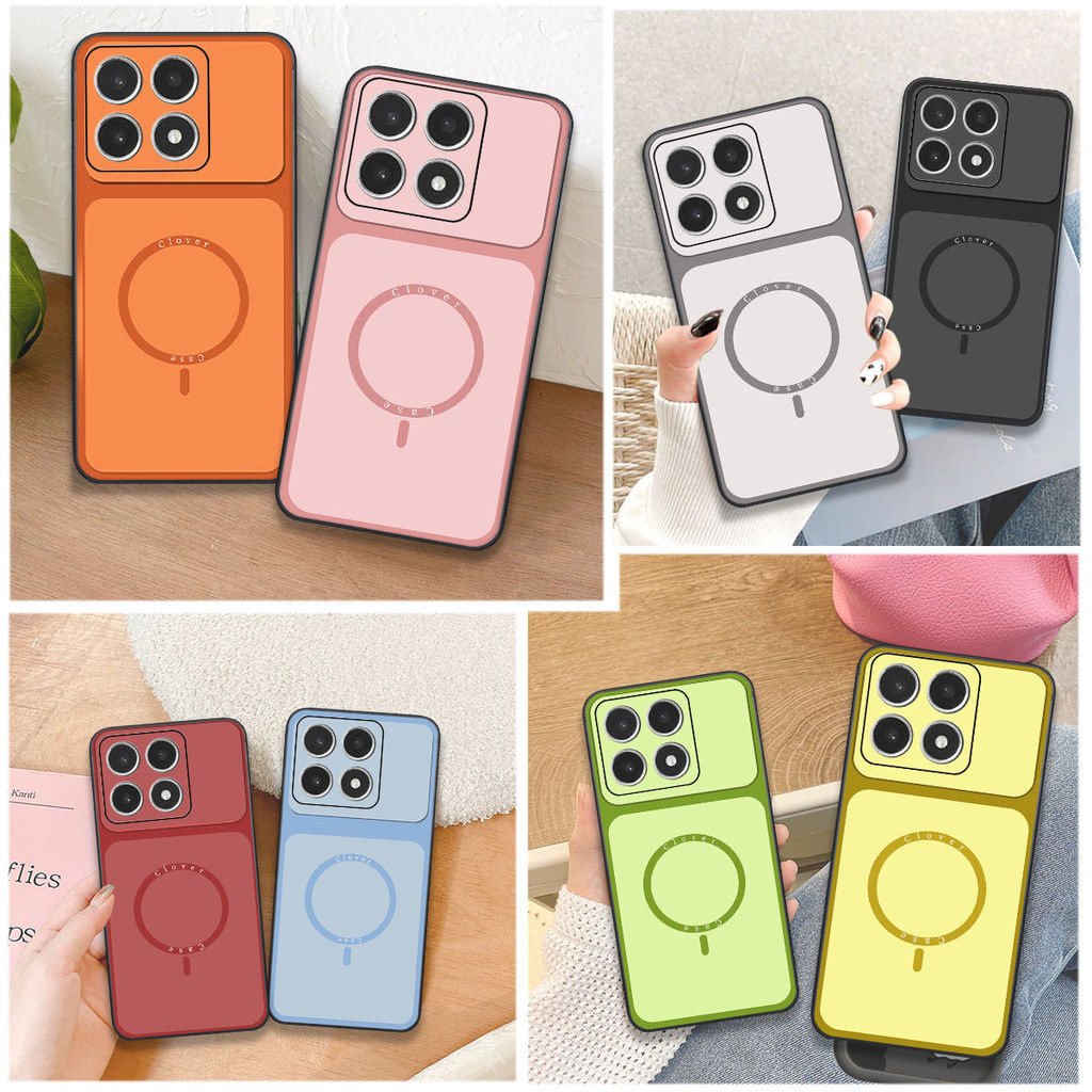 Ốp lưng dành cho Xiaomi 14T 5G / 14T PRO 5G in hình vòng tròn basic clover case