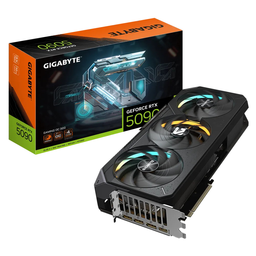Card màn hình VGA Gigabyte Geforce RTX 5090 GAMING OC 32GB (GV-N5090GAMING OC-32GD)