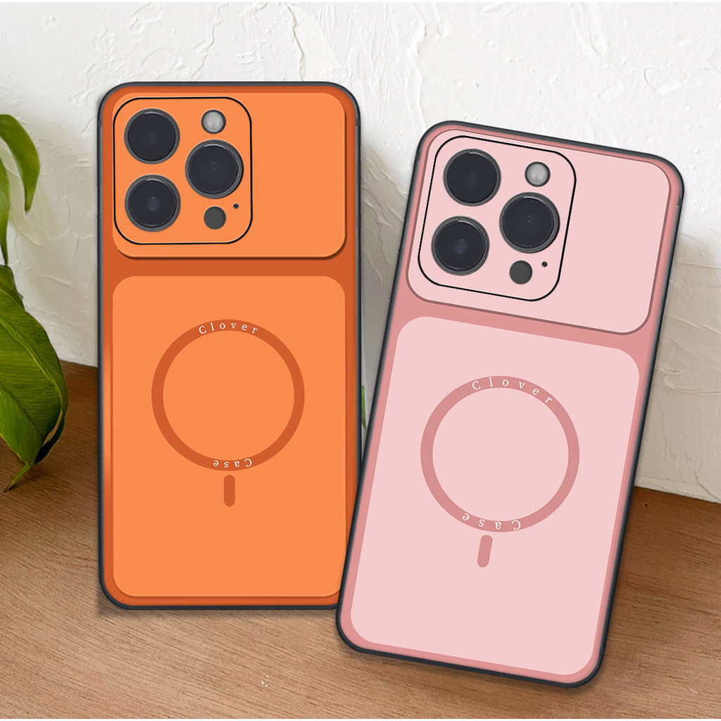 Ốp lưng dành cho Iphone 16 / 16 PRO / 16 PLUS / 16 PRO MAX / 16E in hình vòng tròn basic clover case