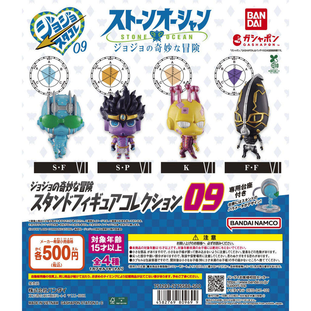 JoJo's Bizarre Adventure Stand Figure Collection 09