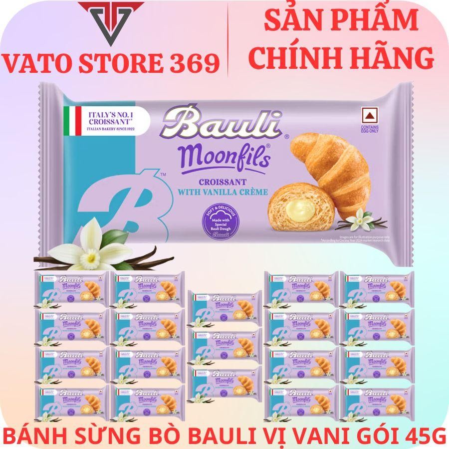 Bánh sừng bò BAULI vị vani gói 45g