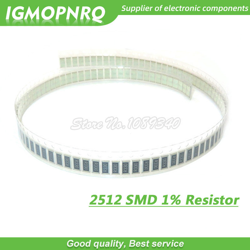 Bộ 50 2512 Điện Trở Cố Định SMD 1% 0.1R 0,01R 0,05R 0,001R 0,33R 1R 0R 10R 100R 0,001 0,01 0,1 0,33 