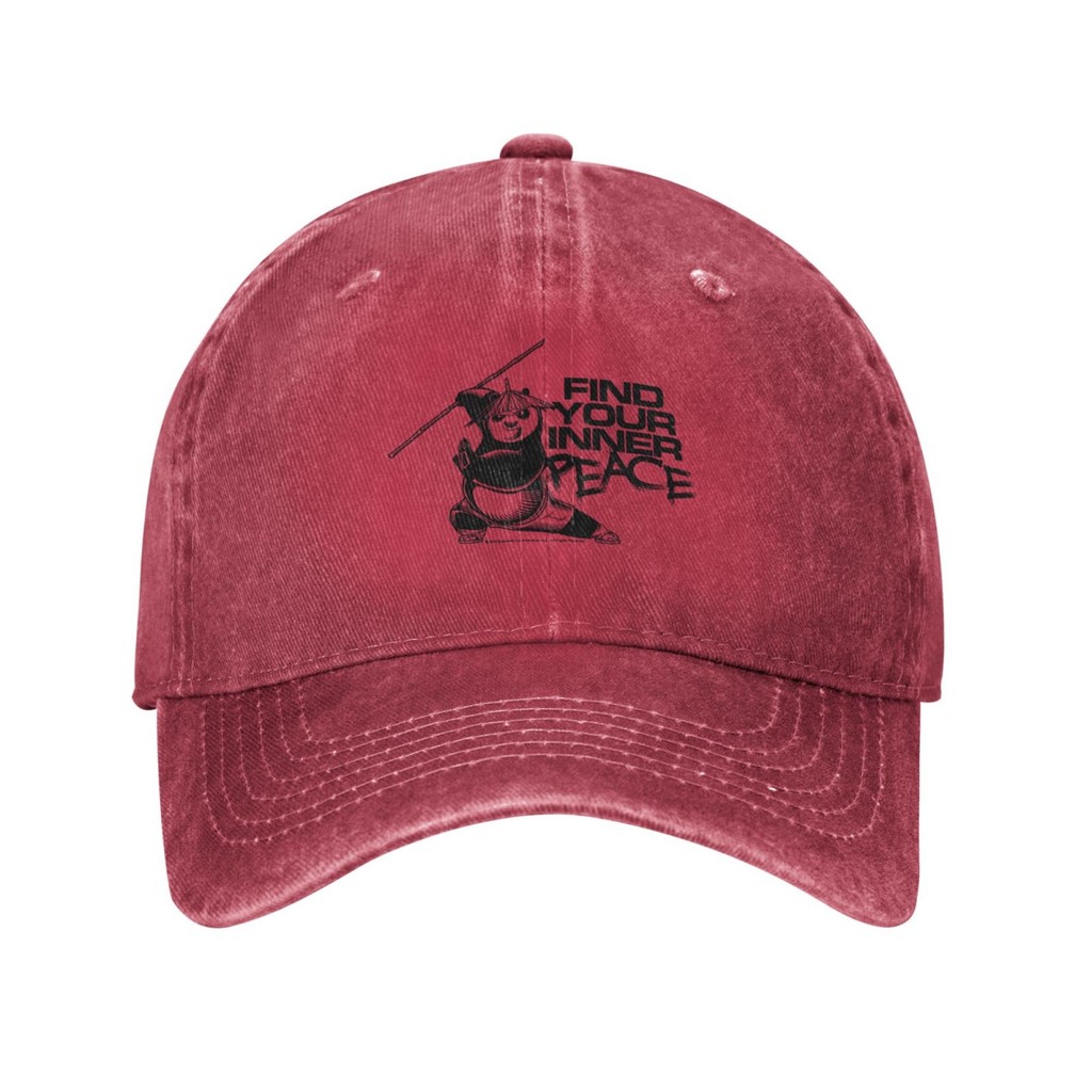 Chất lượng tốt Kung Fu Panda Find Your Inner Peace Fashion Baseball Cap