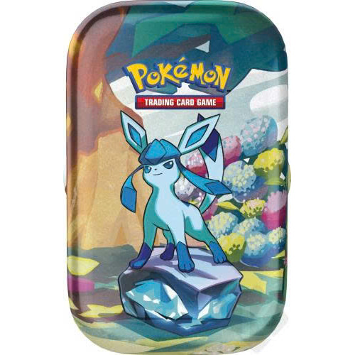 Hộp Bài Pokemon Prismatic Evolutions Mini Tin Glaceon