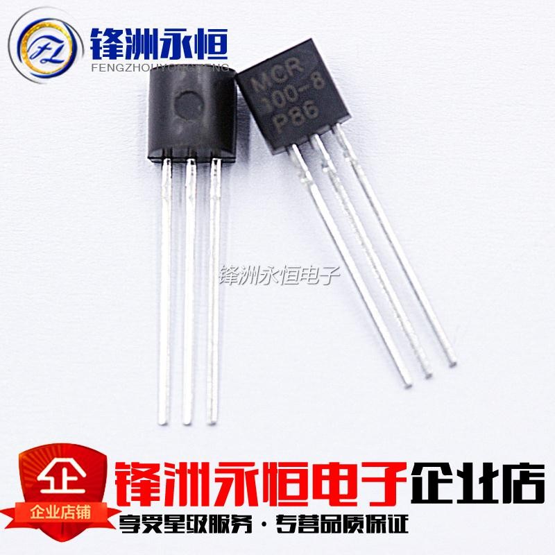 Bộ 50 MCR100-8 100-8 MCR100 TO-92 SCR 600V 800mA Mới nguyên bản