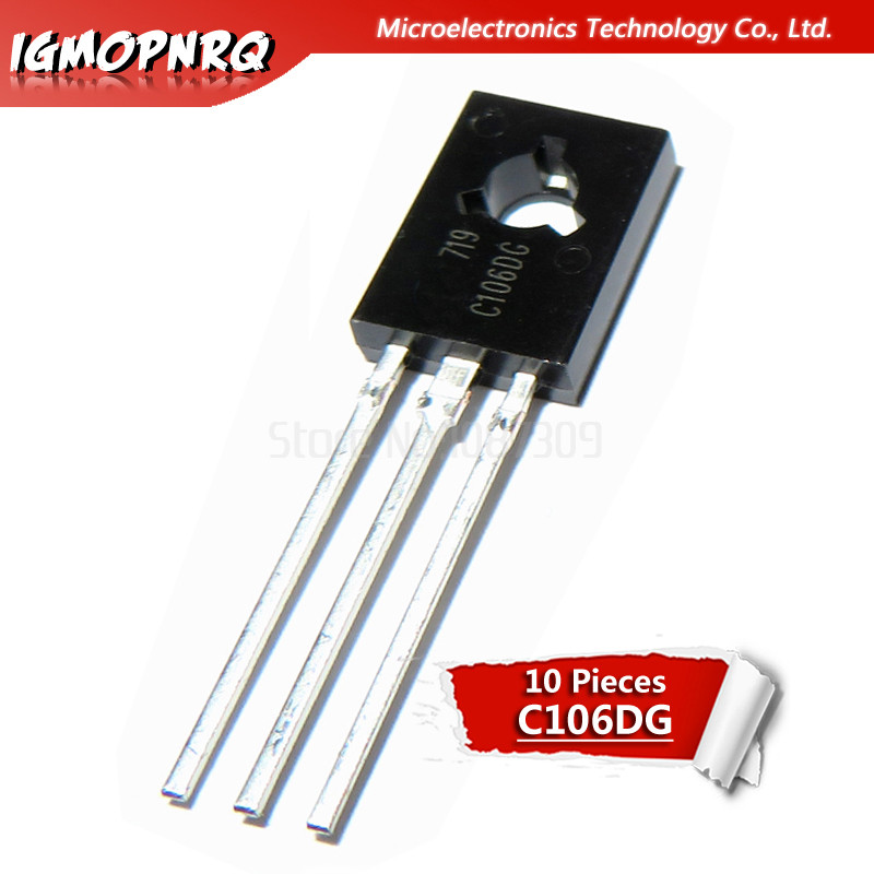 10 chiếc C106D C106 C106DG SCRs 400V 4A mới nguyên bản