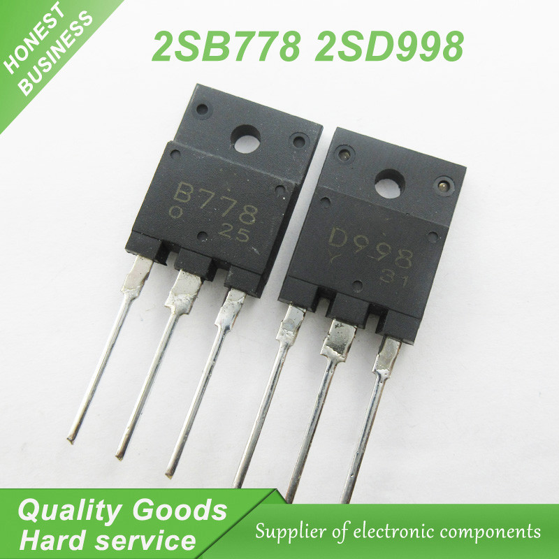 10 Cái / lốc B778 D998 2SB778 2SD998 ĐẾN 3P acoustic ống mới nguyên bản