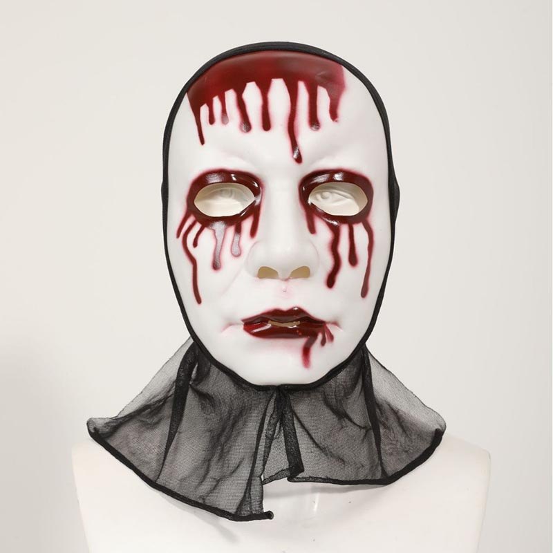Mặt nạ Zombie Halloween Đáng Sợ Zombie Creepy Demon Mặt nạ Halloween Trang phục Người lớn Cosplay Đả