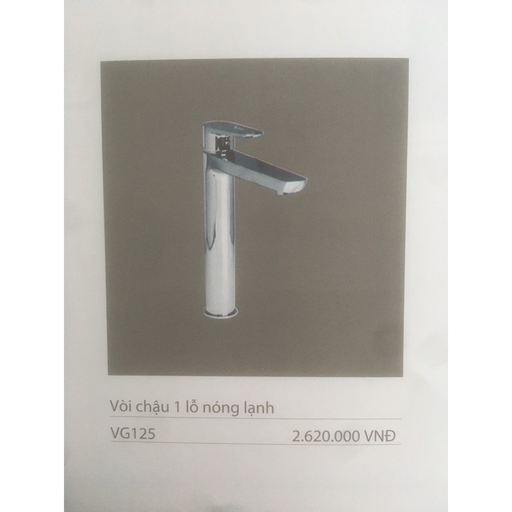 Vòi lavabo 1 lỗ NL Viglacera VG125
