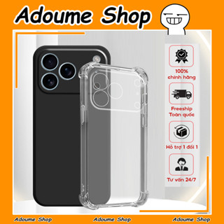 Ốp lưng iphone 17 17 Pro 17 Pro Max 17 Air chống sốc, trong suốt, bảo vệ camera