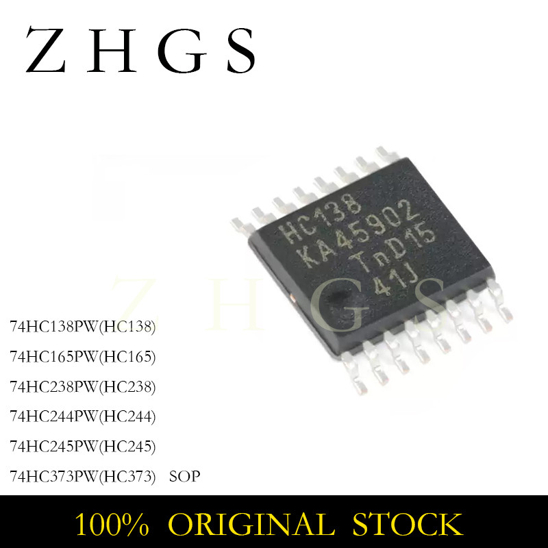 10 Chiếc 74HC138PW 74HC165PW 74HC238PW 74HC244PW 74HC245PW 74HC373PW TSSOP IC Chip Còn Hàng Bán Buôn