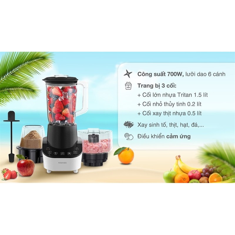 Máy xay sinh tố đa năng Toshiba BL-70PS1PV Bảo hành hãng