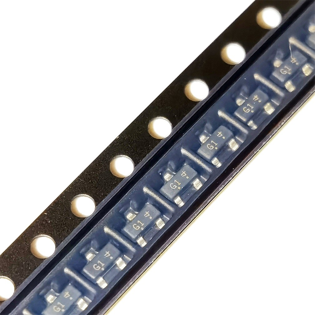 100 CÁI Bóng bán dẫn SMD MMBT5401 2L MMBT5551LT1G G1 2N5501 2N5551 SOT-23