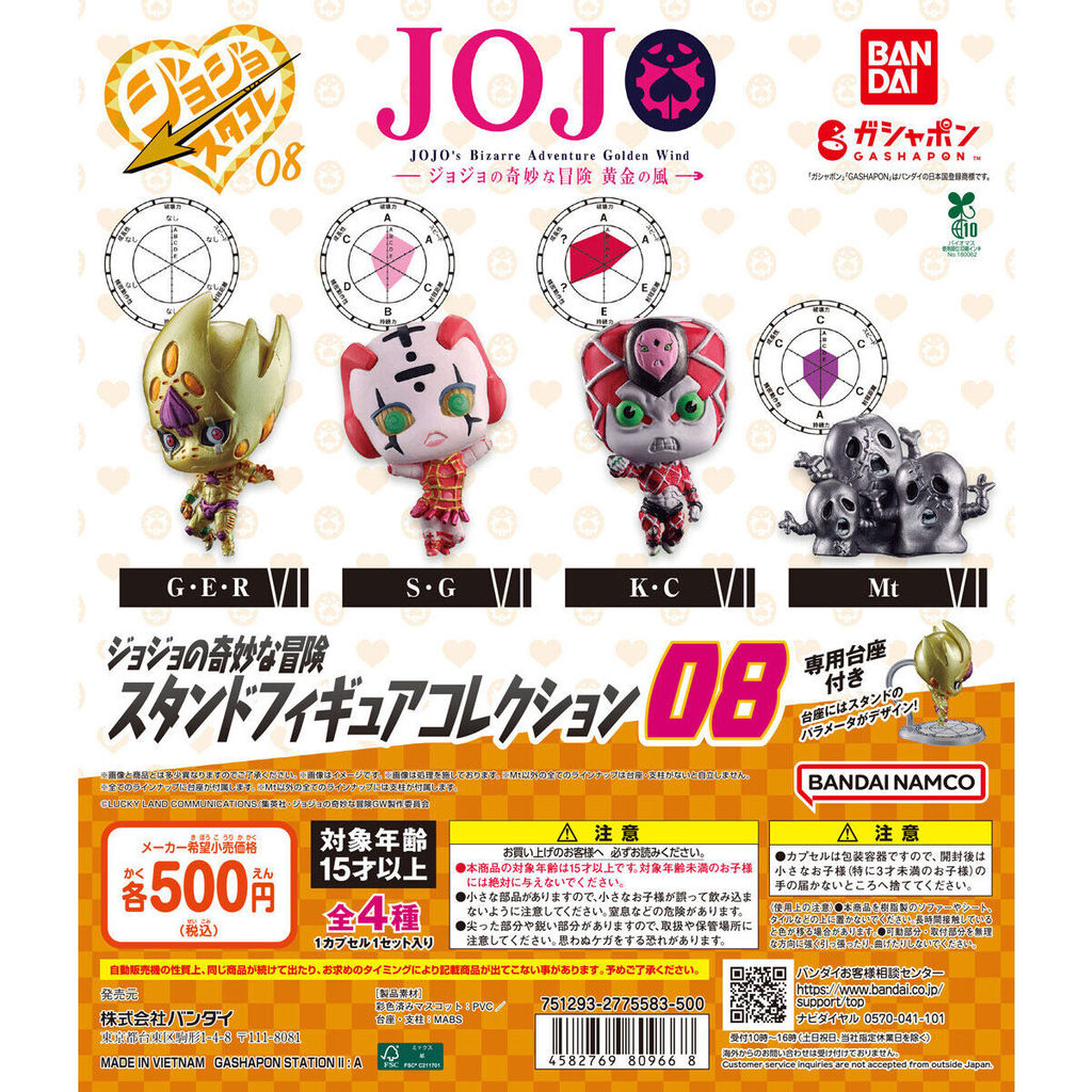 JoJo's Bizarre Adventure Stand Figure Collection 08