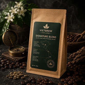 Cà Phê VietBrew Signature Blend Nguyên Chất Cao Cấp