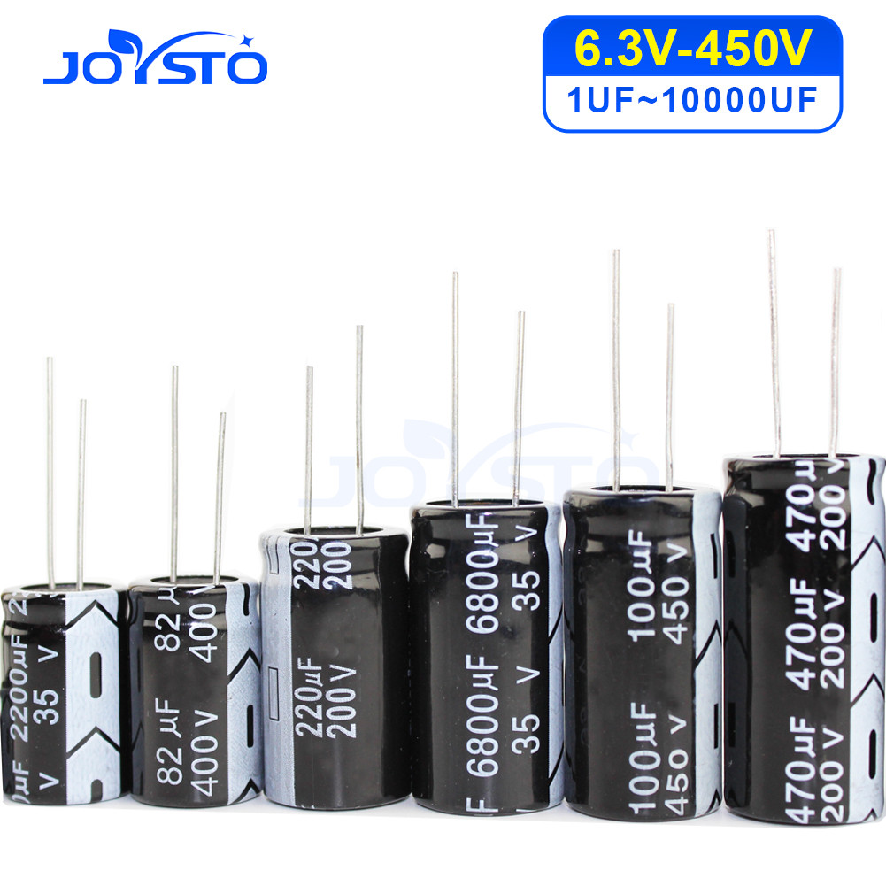 2-50 chiếc 10V 16V 25V 35V 50V 63V 100V Nhôm Điện Phân Tụ 100UF 220UF 330UF 470UF 680UF 1000UF 2200U