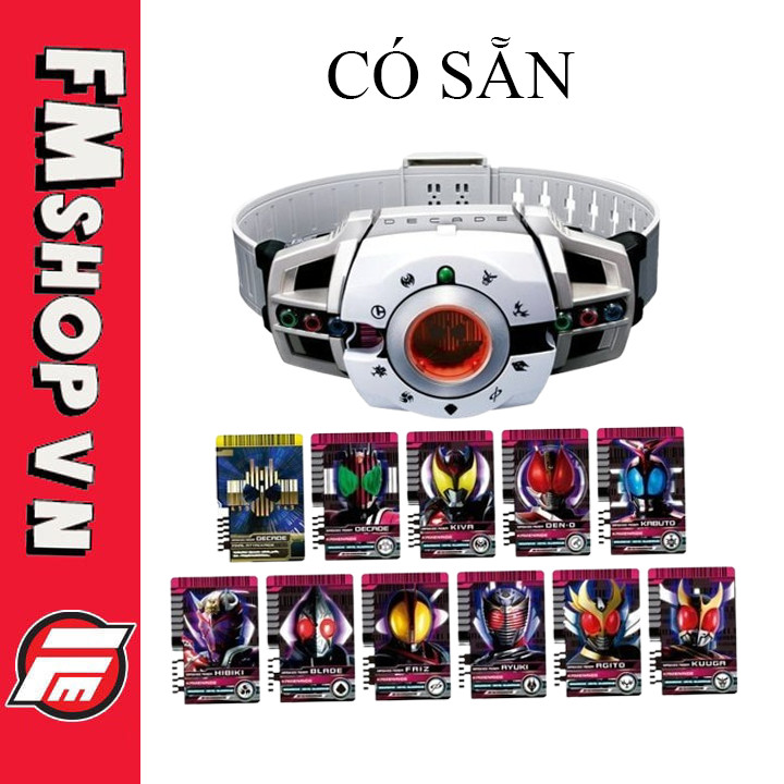 (2nd) Mô Hình Đồ Chơi DX Decade Driver