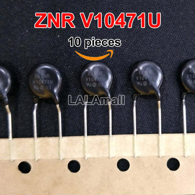 10 chiếc Varistor ZNR V10471U ZNRV10471U 10D471K 10V471K 470V 10mm mới nguyên bản
