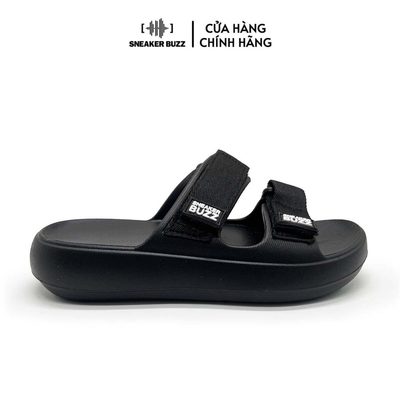 Dép Sneaker Buzz Two Strap Slides Black Unisex C2601SB01U_015