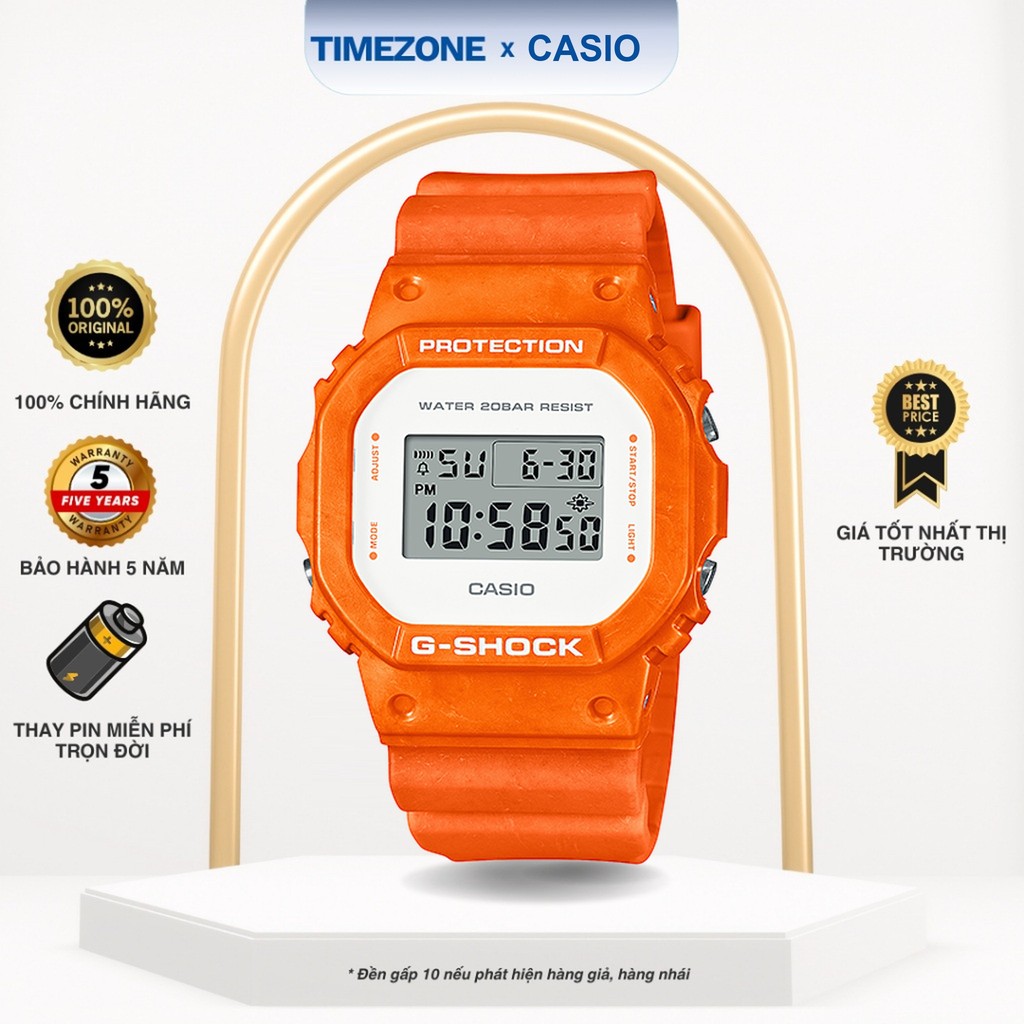 Đồng hồ Casio Chính Hãng 49mm Nam DW-5600WS-4D - TIMEZONEVN