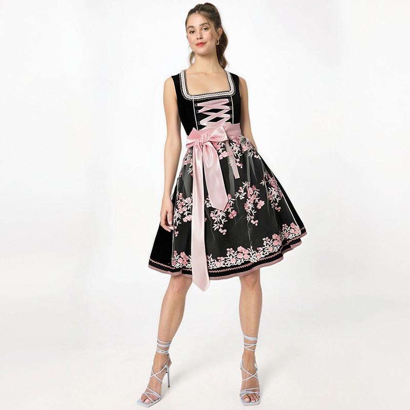 Nữ Oktobertfest Dirndl Authentic Dirndl cho Váy Oktoberfest Carnival Bavarian