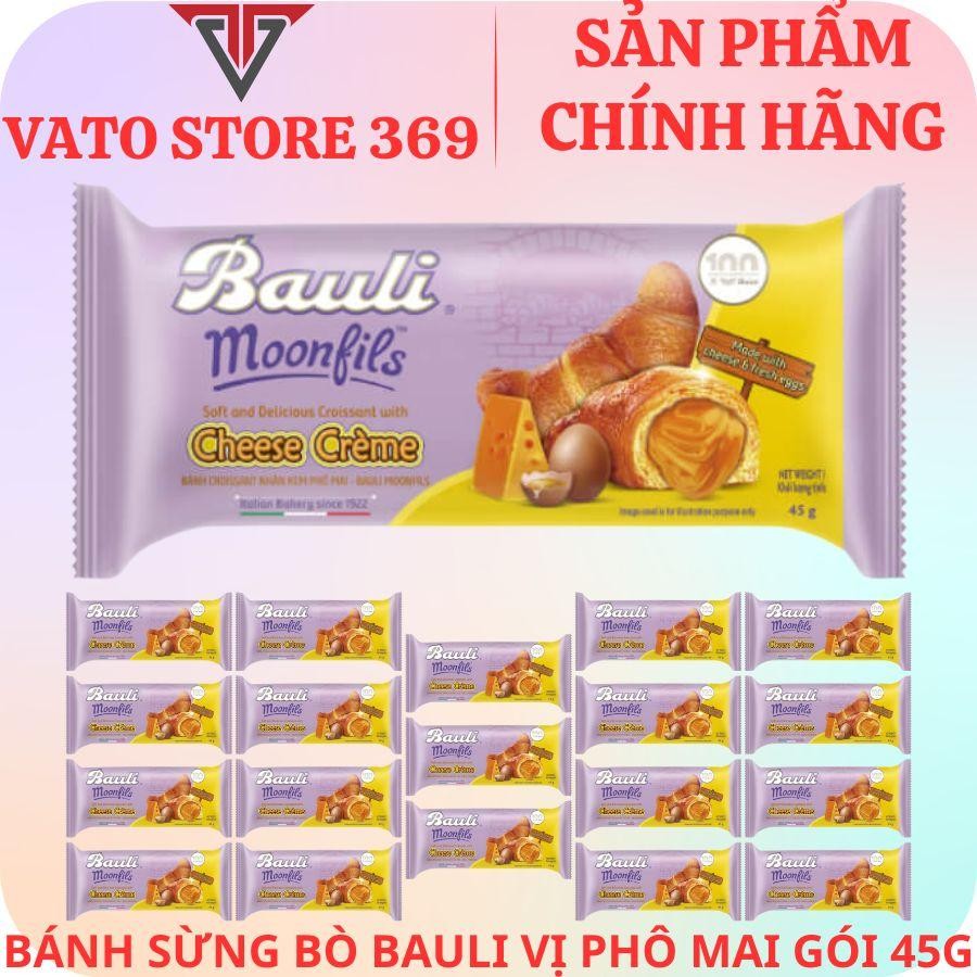 Bánh sừng bò BAULI vị phô mai gói 45g