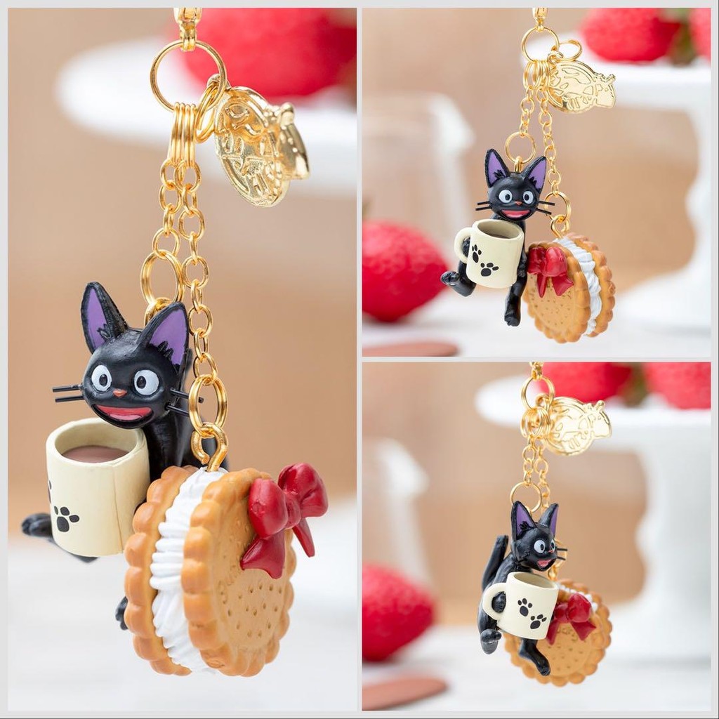 【Direct from Japan】Dịch vụ giao hàng của Kiki Kẹo của Jiji Móc khóa bánh quy lang thang Ghibli【Japan