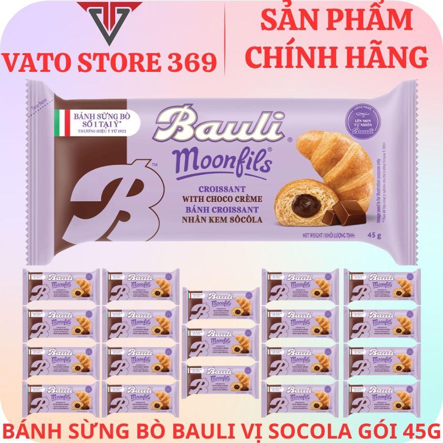 Bánh sừng bò BAULI vị socola gói 45g