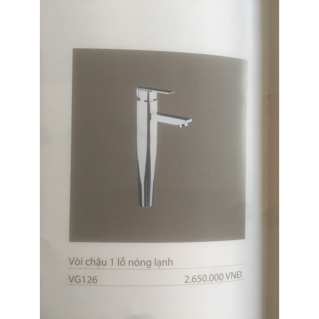 Vòi lavabo 1 lỗ NL Viglacera VG126