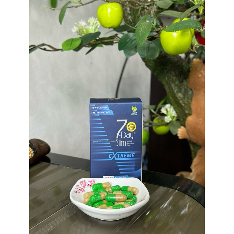 Giảm cân 7day slim viên uống an toàn từ mỹ -hỗ trợ kiểm soát cân nặng (30viên.15viên)