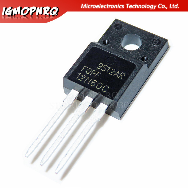 10 CÁI FQPF12N60C TO-220 12N60C 12N60 TO220 Bóng bán dẫn hiệu quả trường