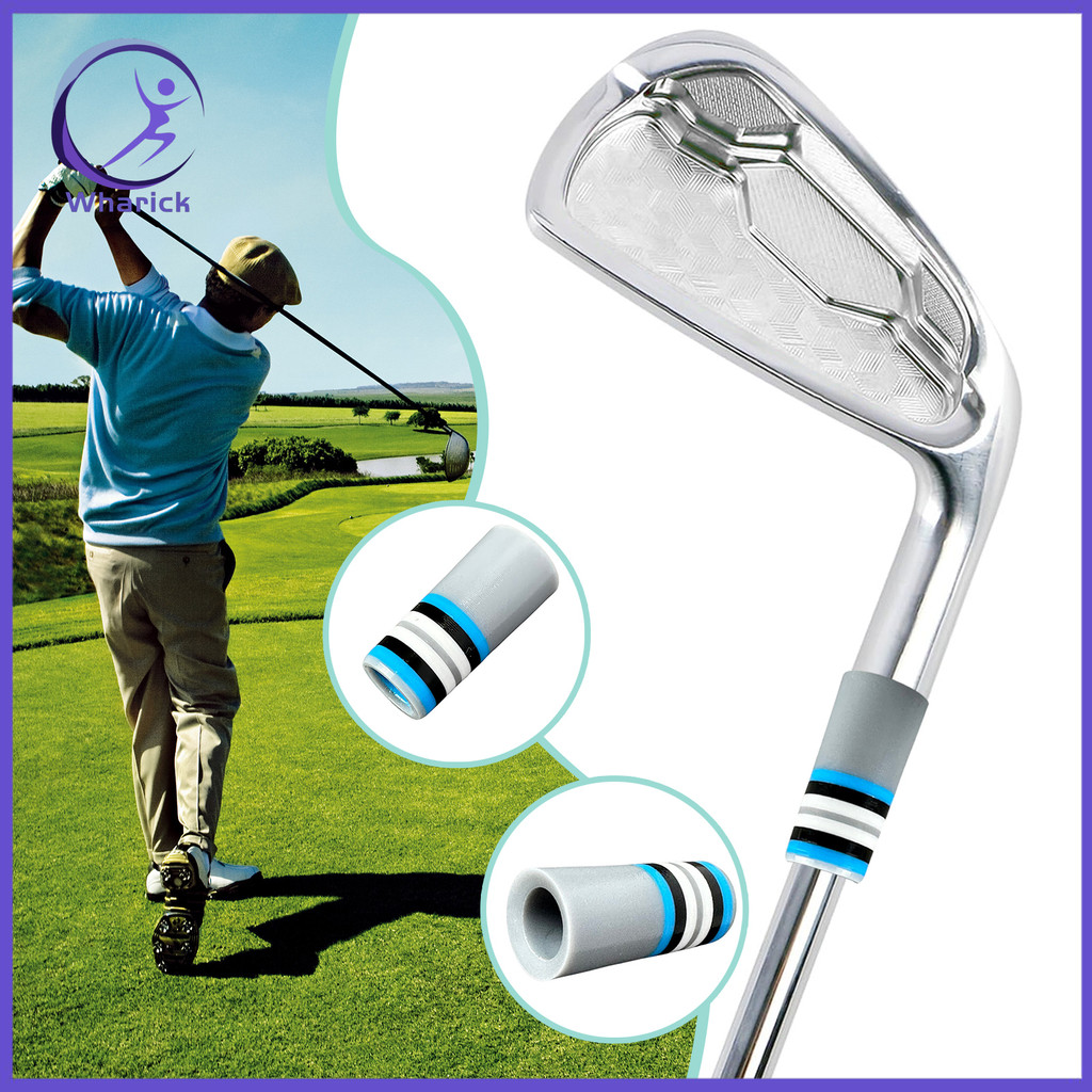 Wharick- Golf Iron Ferrules Flat Golf Club Ferrules Tay áo đầy màu sắc Golfing Iron Ferrules Fit 0.3